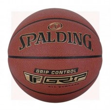 М"яч баскетбольний Spalding Grip Control №7, коричневий, код: 689344405452