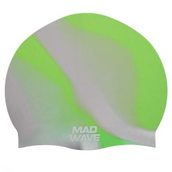 Шапочка для плавання MadWave Multi зелений, код: M053001_G