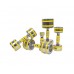 Гантель хромована inSPORTline Yellsteel 1х12 кг - жовта, код: 20841-IN