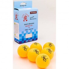 Мячи для настольного тенниса Giant Dragon 6 шт, код: MT-6562-OR