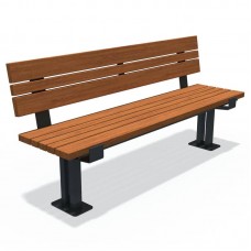 Лавка InterAtletika Жирона, 1800х524х850 мм, код: LP731-SM