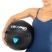 М"яч набивний медичний для кросфіту LiveUp 12кг, чорний, код: LP8103-12