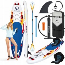 Надувна SUP дошка Tsunami 320 см з веслом Bolt T06, код: P-5907739314253