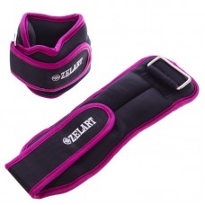 Обважнювачі-манжети для рук і ніг Zelart 2x1 кг, рожевий, код: FI-5732-2_P Обважнювачі-манжети для рук і ніг Zelart 2x1 кг, рожевий, код: FI-5732-2_P