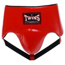 Захист паху чоловічий з високим поясом Twins XL, червоний код: TW-0139_XLR Захист паху чоловічий з високим поясом Twins XL, червоний код: TW-0139_XLR