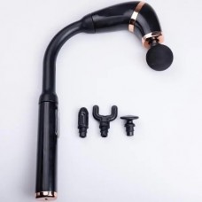 Масажер перкусійний Lugi HP-11-11B 4 насадки, чорний, код: HP-11-11B-IN Масажер перкусійний Lugi HP-11-11B 4 насадки, чорний, код: HP-11-11B-IN