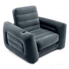 Надувне крісло-трансформер Intex Pull-Out Chair 1170x2240x660 мм, код: 66551-IB