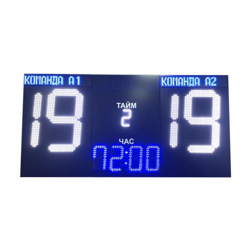 Спортивне табло для футболу LedPlay 3000х1500х50 мм, код: 07773-ST