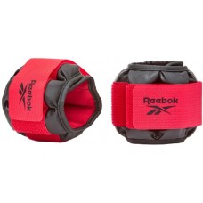 Обважнювачі на ноги і руки Reebok Premium Ankle 1 кг, чорний-червоний, код: 885652020671