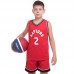 Форма баскетбольна підліткова PlayGame NB-Sport NBA Raptors 2 2XL (16-18 років), ріст 160-165см, червоний-чорний, код: BA-0970_2XLRBK