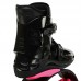 Фітнес джампери Kangoo Jumps XL (41-43), чорний-рожевий, код: SK-4571_XLBKP