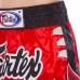 Шорти для тайського боксу та кікбоксингу Fairtex M червоний-чорний, код: BS0611_MRBK