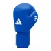 Боксерські рукавиці Adidas з ліцензією IBA, 10oz, синій, код: 15581-1133