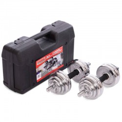 Набір гантелей розбірні BioGym в кейсі 30 кг, код: TA-80047-30-S52 Набір гантелей розбірні BioGym в кейсі 30 кг, код: TA-80047-30-S52