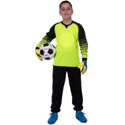 Форма воротаря дитяча PlayGame розмір 24, зріст 135-140, 9-10років, салатовий, код: CO-7607B_24LG