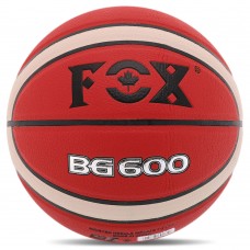 М"яч баскетбольний Fox №6 PU, коричневий, код: BG600