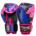 Боксерський набір 4в1 Twins 14 унцій, чорний-рожевий, код: B0-7972_14BKP Боксерський набір 4в1 Twins 14 унцій, чорний-рожевий, код: B0-7972_14BKP