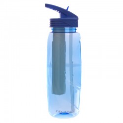 Пляшка для води FitGo Tritan 750 мл синій, код: FI-6436-BL