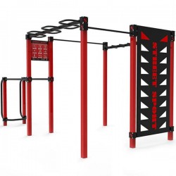 Вуличний спортивний комплекс StreetGym, код: S-10 Вуличний спортивний комплекс StreetGym, код: S-10