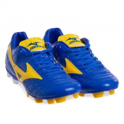 Бутси футбольні Mizun розмір 45 (30,5см), синій-жовтий, код: OB-0836-BL_45