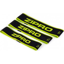 Набір стрічок-еспандерів для вправ Zipro Mini Band 3 шт, чорно-зелені, код: 5901793678467-IN