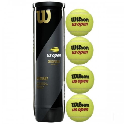 М”яч тенісний Wilson US Open, 4шт, код: WRT116200-WS