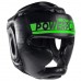 Боксерський шолом тренувальний PowerPlay S, чорний-зелений, код: PP_3048_S_Bl/Green