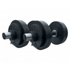 Гантелі обгумовані олімпійські RN-Sport 2х31 кг, код: olimp_RNOD_2х31