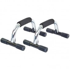 Упори для віджимання SP-Sport Push-Up Bar 15x25 см металик, код: FI-3972-S52