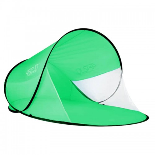 Пляжний тент 4Fizjo Pop Up 1200x1900 мм Green/White, код: P-5907739312693