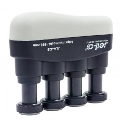 Еспандер-тренажер для пальців кнопковий Ello Grip Piano зі змінним навантаженням, чорний, код: JLA-436_BK