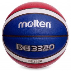 М"яч баскетбольний Molten №6 PU помаранчевий-синій, код: B6G3320-S52