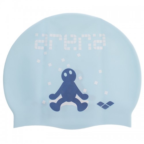 Шапочка для плавання дитяча Arena Kun Junior Cap, світло-блакитний, код: AR-91552-90_LN