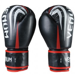 Боксерські рукавички Venum DX 8oz, чорний, код: VM2145-8BL-WS