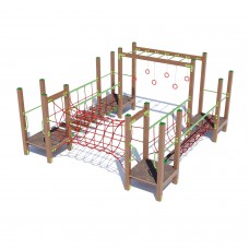 Гімнастичній комплекс Miros "Мауглі", код: DIO649 Гімнастичній комплекс Miros "Мауглі", код: DIO649