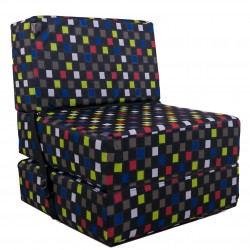 Безкаркасне крісло розкладачка Tia-Sport Принт поролон, оксфорд, 1800х700 мм, кольоровий, код: sm-0890-2