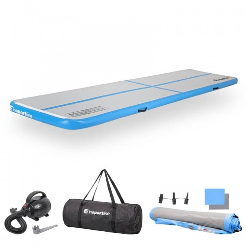Надувний килимок для тренувань Airtrack Insportline Airstunt 400x100x10 cm, код: 21994-EI