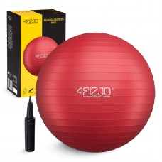 М"яч для фітнесу (фітбол) 4Fizjo 85 см Anti-Burst Red, код: P-5907739316387