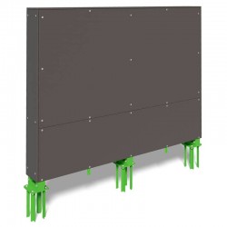 Стіна штурмова InterAtletika 2560х270х1090 мм, код: KF907.27-SM Стіна штурмова InterAtletika 2560х270х1090 мм, код: KF907.27-SM