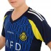 Форма футбольна дитяча PlayGame із символікою AL Nassr Ronaldo 7 гостьова, розмір 26, зріст 140-145, темно-синій-жовтий, код: CO-4656_26