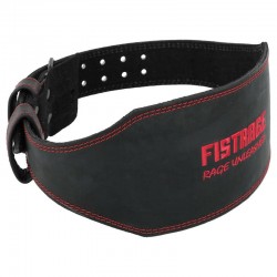 Пояс атлетичний шкіряний Fistrage L, чорний, код: VL-5478_L