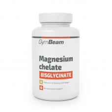 Магній хелат (бісгліцинат) GymBeam 90 шт, код: 8588007275390 Магній хелат (бісгліцинат) GymBeam 90 шт, код: 8588007275390