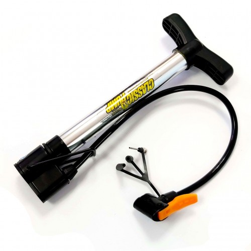 Насос ручний для камер SNS 112/SG826 300мм, срібний, код: 13045-SNS