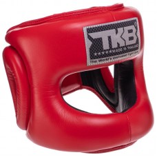 Шолом боксерський з бампером шкіряним Top King Pro Training L червоний, код: TKHGPT-OC_LR-S52