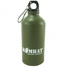 Фляга алюмінієва Kombat UK Aluminium Water Bottle 500 мл., оливковий, код: kb-awb500-olgr