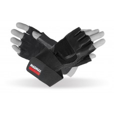 Рукавички для фітнесу MadMax Professional Exclusive XL, чорний, код: MFG-269-Black_XL