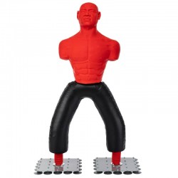 Манекен підлоговий Cima для відпрацювання ударів, висота 1700 мм, червоний-чорний, код: BO-7440-S52 Манекен підлоговий Cima для відпрацювання ударів, висота 1700 мм, червоний-чорний, код: BO-7440-S52