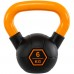 Гиря тренувальна цільна гумова LiveUp Urethane Competition Kettlebell 6кг, чорний-помаранчевий, код: UAZE5336-6 Гиря тренувальна цільна гумова LiveUp Urethane Competition Kettlebell 6кг, чорний-помаранчевий, код: UAZE5336-6