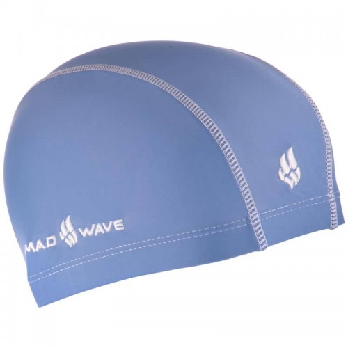 Шапочка для плавання текстильна для дорослих MadWave Textile Cap Ergofit, блакитний, код: M052701_N