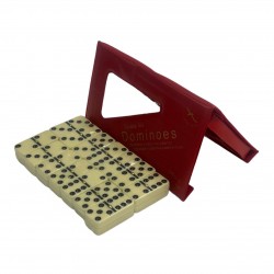 Гра настільна SNS Доміно 4807Рв червоному чохлі, код: 00131-SNS